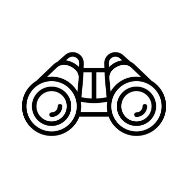 See beyond with our Binoculars Vector Icon! Explore every detail with clarity. clipart