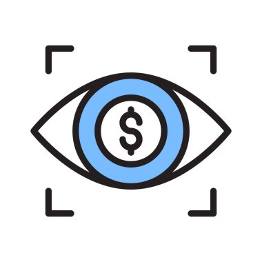 Daha net kavrama için finansal görselleştirme ikonu ile mali durumunuzu kontrol edin.