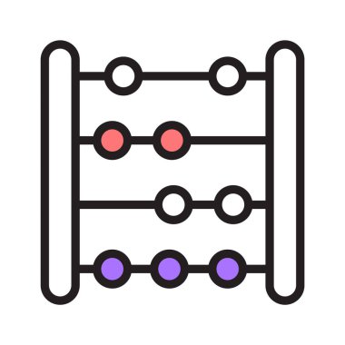 Abaküs hesaplamaları basitleştirmek ve hesaplamaları zahmetsizce yönetmek için abaküs simgesini kullanır.