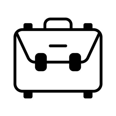 Portföy simgesi bir iş veya yatırım koleksiyonu sergilemeyi ve düzenlemeyi sembolize eder.