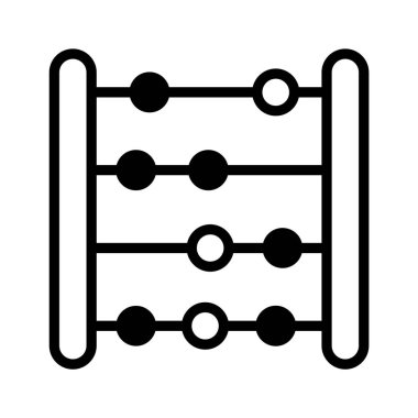 Abaküs hesaplamaları basitleştirmek ve hesaplamaları zahmetsizce yönetmek için abaküs simgesini kullanır.