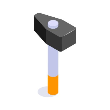 Bu inanılmaz balyoz çekiç ikonunu al, özelleştirilebilir vektör