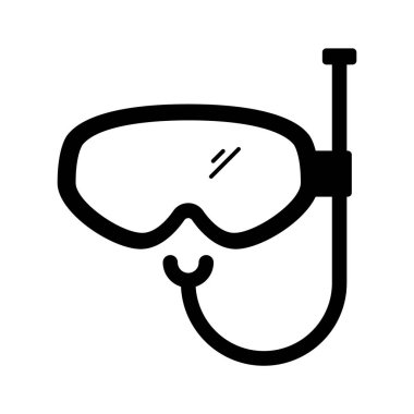 Okyanus macerası, sualtı keşfi, şnorkelli maske tasarımı