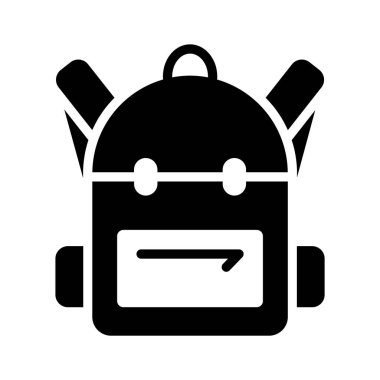 Okul çantası tasarımının bu özenle hazırlanmış ikonuna el atın.