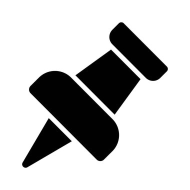 Düz, geniş başlı küçük bir iğne, kağıt ya da belge eklemek için kullanılır.