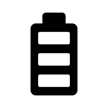 Mobil pil durumu, pil hücre simgesi tasarımı