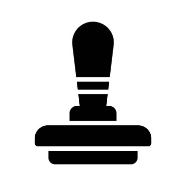 Genellikle belge doğrulama için kullanılan onay damgasını temsil eden bir dijital simge