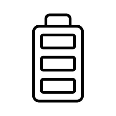 Mobil pil durumu, pil hücre simgesi tasarımı