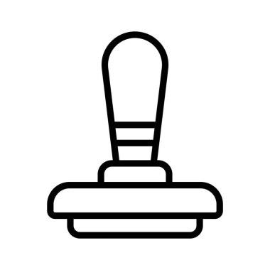 Genellikle belge doğrulama için kullanılan onay damgasını temsil eden bir dijital simge