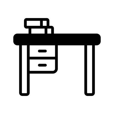 Düzenlenebilir tasarım tarzında kitap tablosunun moda simgesi