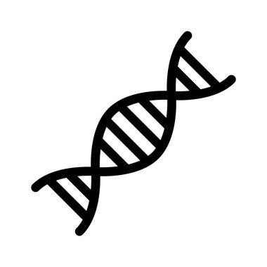 Bu dikkatlice hazırlanmış DNA simgesini kontrol et, vektör kullanmaya hazır
