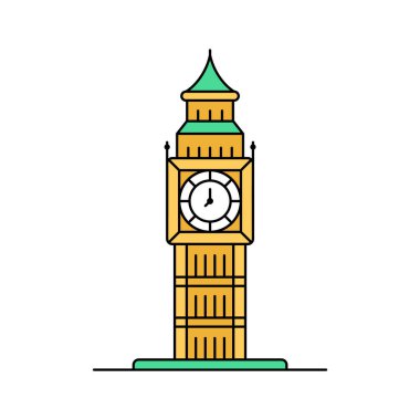 Büyük Ben 'in göz alıcı fotoğrafı.