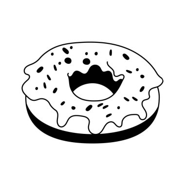 Şekerli tatlı çörek, tatlı, aperatif, fırın malzemesi