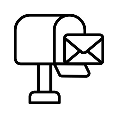 Posta kutusu simgesi, posta kutusunun özelleştirilebilir vektörü