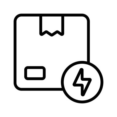 Bu yaratıcı hızlı dağıtım simgesini modern tarzda kavra.