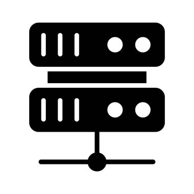 Bu yaratıcı olarak hazırlanmış veri sunucu simgesine bir göz atın