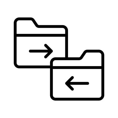 Dosya aktarımının bu güzel simgesini modern tarzda al