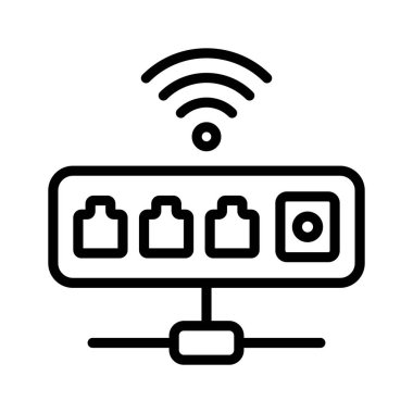 İnternet modeminin bu inanılmaz simgesini tut