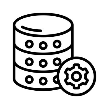 Modern tasarım tarzında sunucunun bu inanılmaz simgesini al