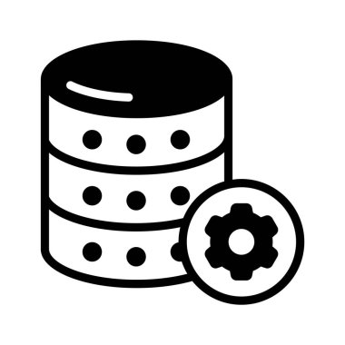 Modern tasarım tarzında sunucunun bu inanılmaz simgesini al