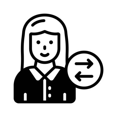 Düzenlenebilir biçimdeki kullanıcı giriş simgesini al