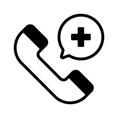 Tıbbi acil durum vektör tasarımı modada