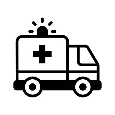 İnanılmaz bir ambulans ve tıbbi acil durum aracı tasarımı.