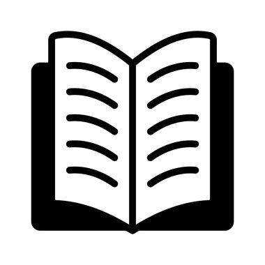 Yeni projen için bu harika kitap ikonunu al. kullanıma hazır