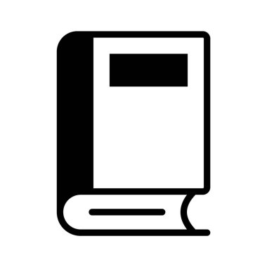 Beyaz arkaplanda izole edilmiş bu şaşırtıcı kitap simgesini indir