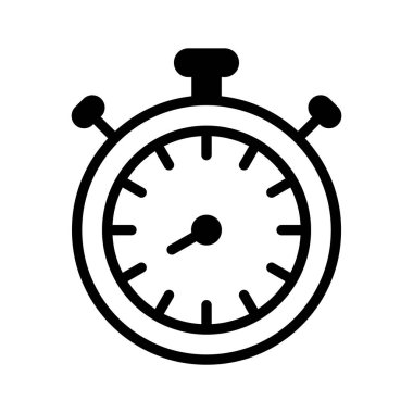 Her anı bu kalın ve net kronometre simgesi ile işaretle