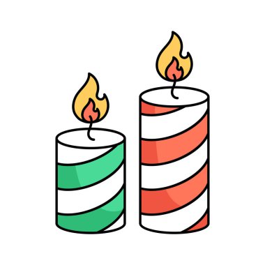 Romantik mumlar sıcak ve samimi bir ortam yaratıyor.