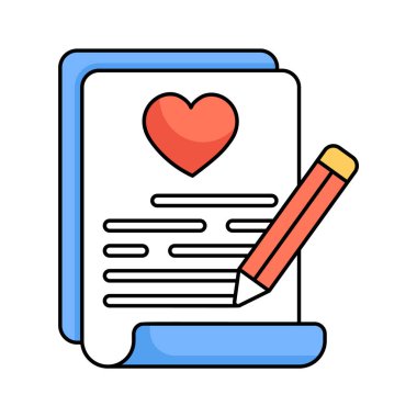 Derin duygular ve sevgiyi ifade eden el yazısıyla yazılmış bir aşk mektubu.