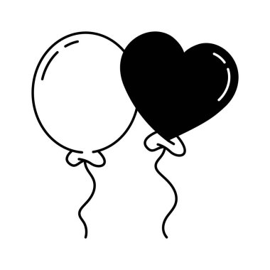 Balonlar kutlamalara neşe ve şenlik katıyor.