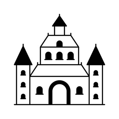 Bir kilise binası, genellikle geleneksel düğünlerin yapılacağı yer.