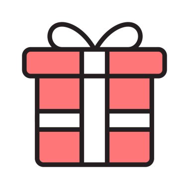 Kurdeleli bir kutlama kutusu, hediyeleri ve kutlamaları sembolize ediyor.