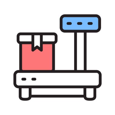 Dijital ekran ile modern ağırlık ölçüm araçlarını gösterir