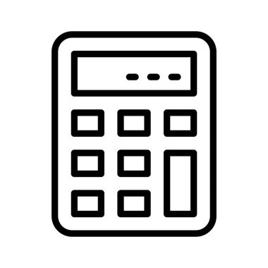 Perform calculations easily for quick math,ready to use icon clipart