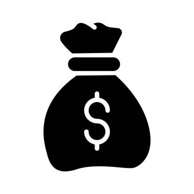 Birikimleri temsil eden bir para çantasının simgesi