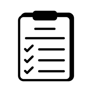 Görev yönetimi için bu kontrol listesi simgesi ile görevleri düzenle