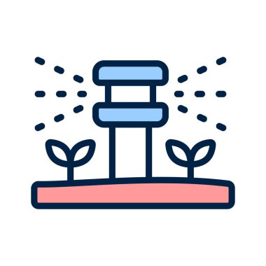 Eşit sulama bitkileri ve çimenler için bahçe sulama fıskiyesi