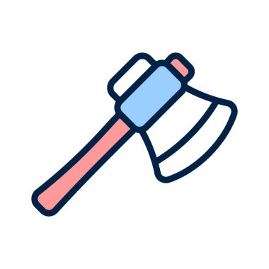 Keskin bir balta, bahçedeki dalları ve odunları kesmek için kullanışlı.