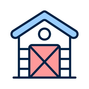 Alet ve ekipman depolamak için bahçe kulübesi