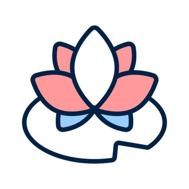 Bahçe havuzunda yüzen güzel bir nilüfer.