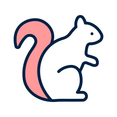 Şirin bir sincap, bahçenize cazibe ve hayat katıyor.