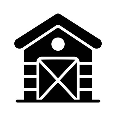 Alet ve ekipman depolamak için bahçe kulübesi