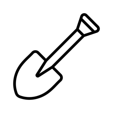 Kazmak, dikmek ve toprak taşımak için çok yönlü bir kürek.