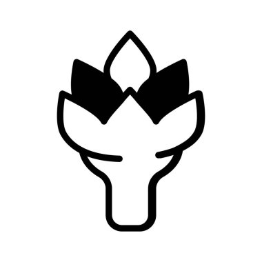 Enginar vektör tasarımı, premium simgesi kullanmaya hazır