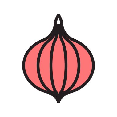 Taze soğan ikonu, yemek, yemek tarifleri ve lezzetli yemekler için ideal.