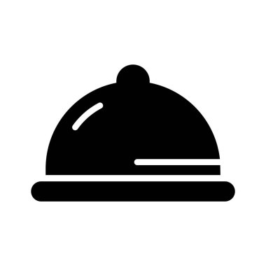 Profesyonel yemek servisi ikonu, yemek servisi için mükemmel..