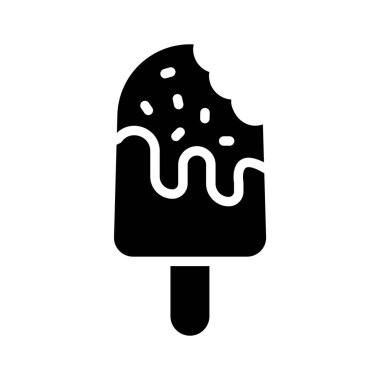 Tüm tatlı arzuların için renkli dondurma ikonu